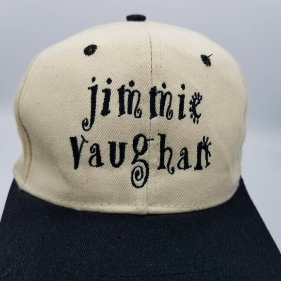 Rare Vintage Jimmie Vaughan Concert Hat EUC American Blues Rock Snapback - Picture 2 of 9